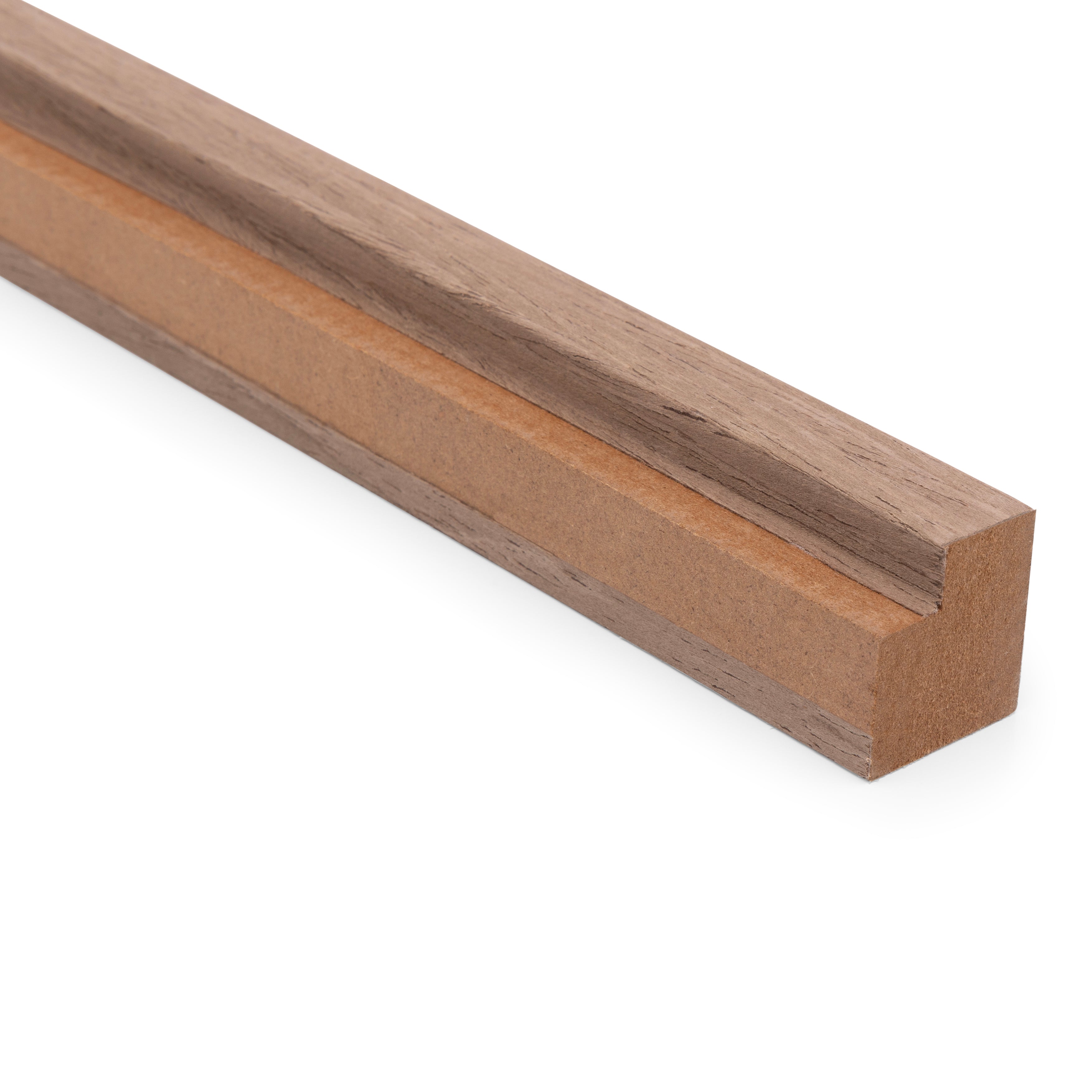 AkuPanel Endleiste Walnussholz 260cm