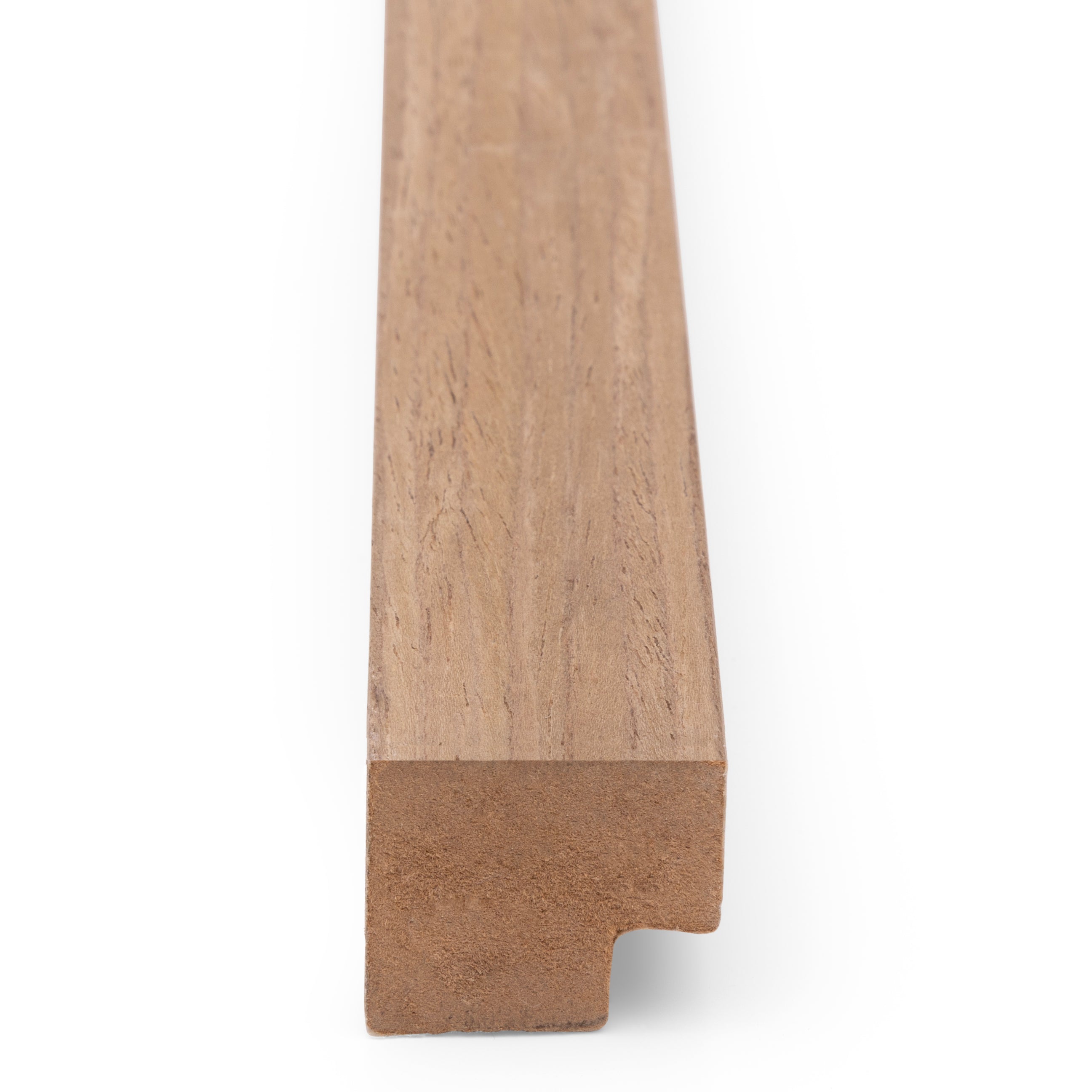 AkuPanel End Lath Mocha Wood 300cm