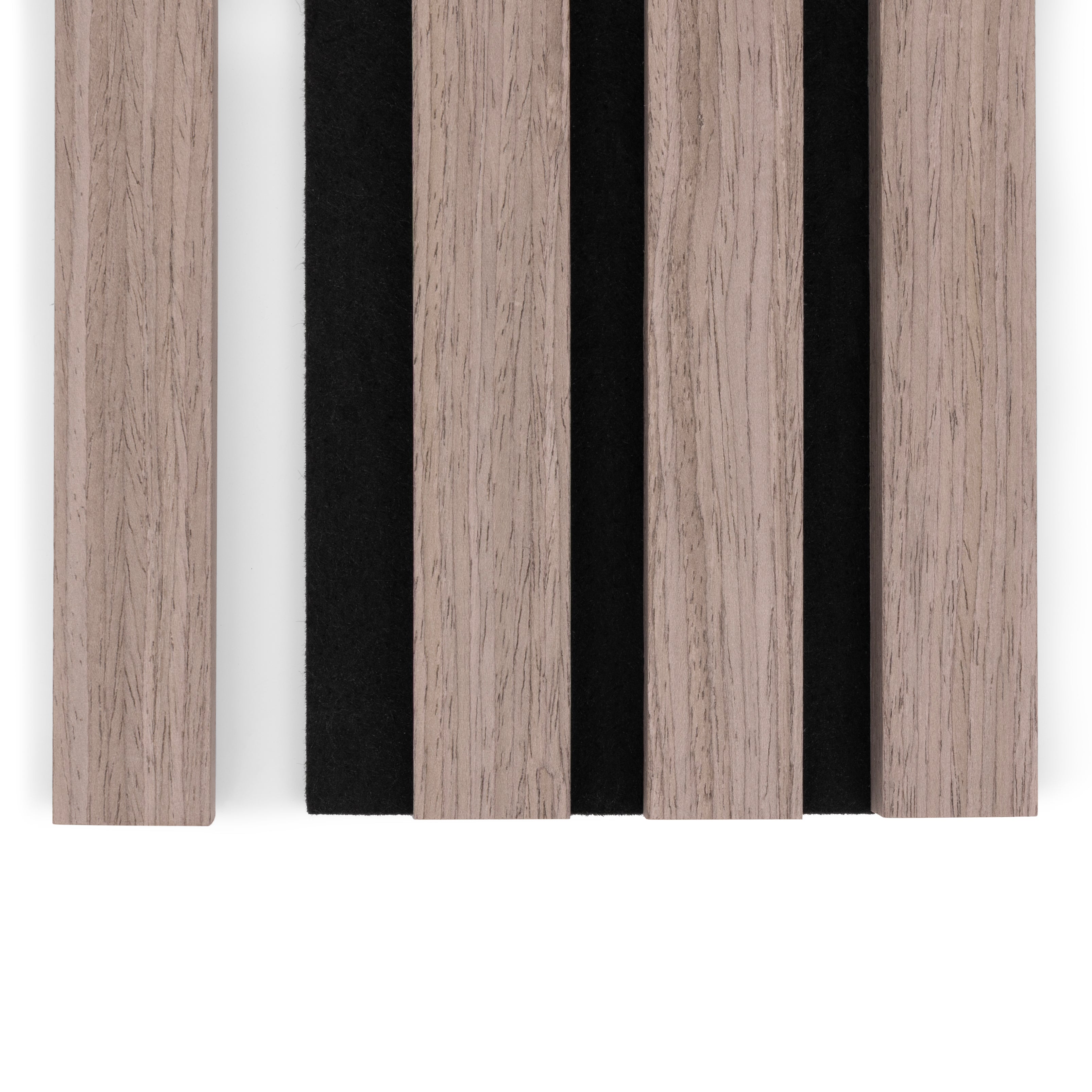 AkuPanel End Bar Grau Walnuss Holz 300cm