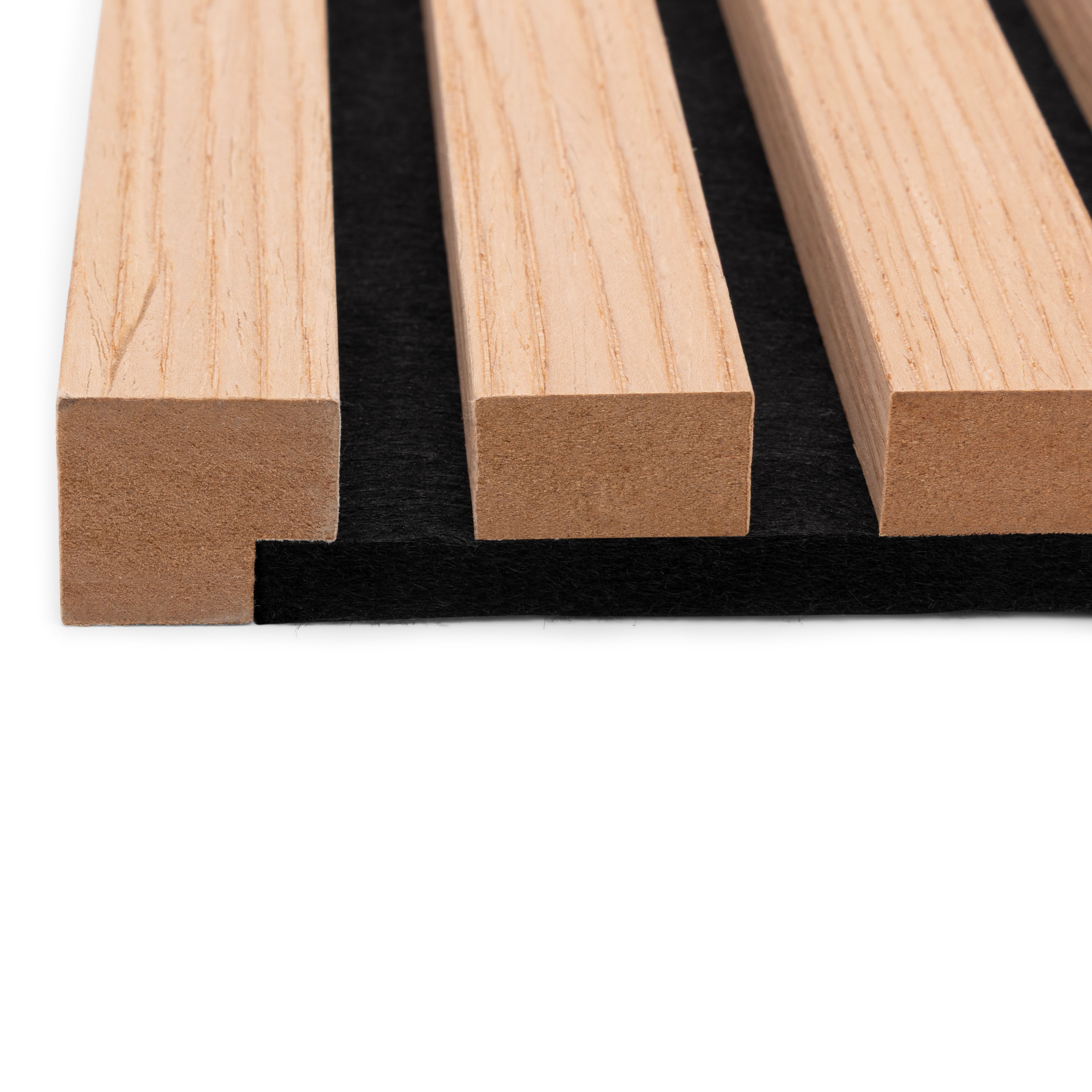 AkuPanel End Lath Natural Oak Wood 300cm
