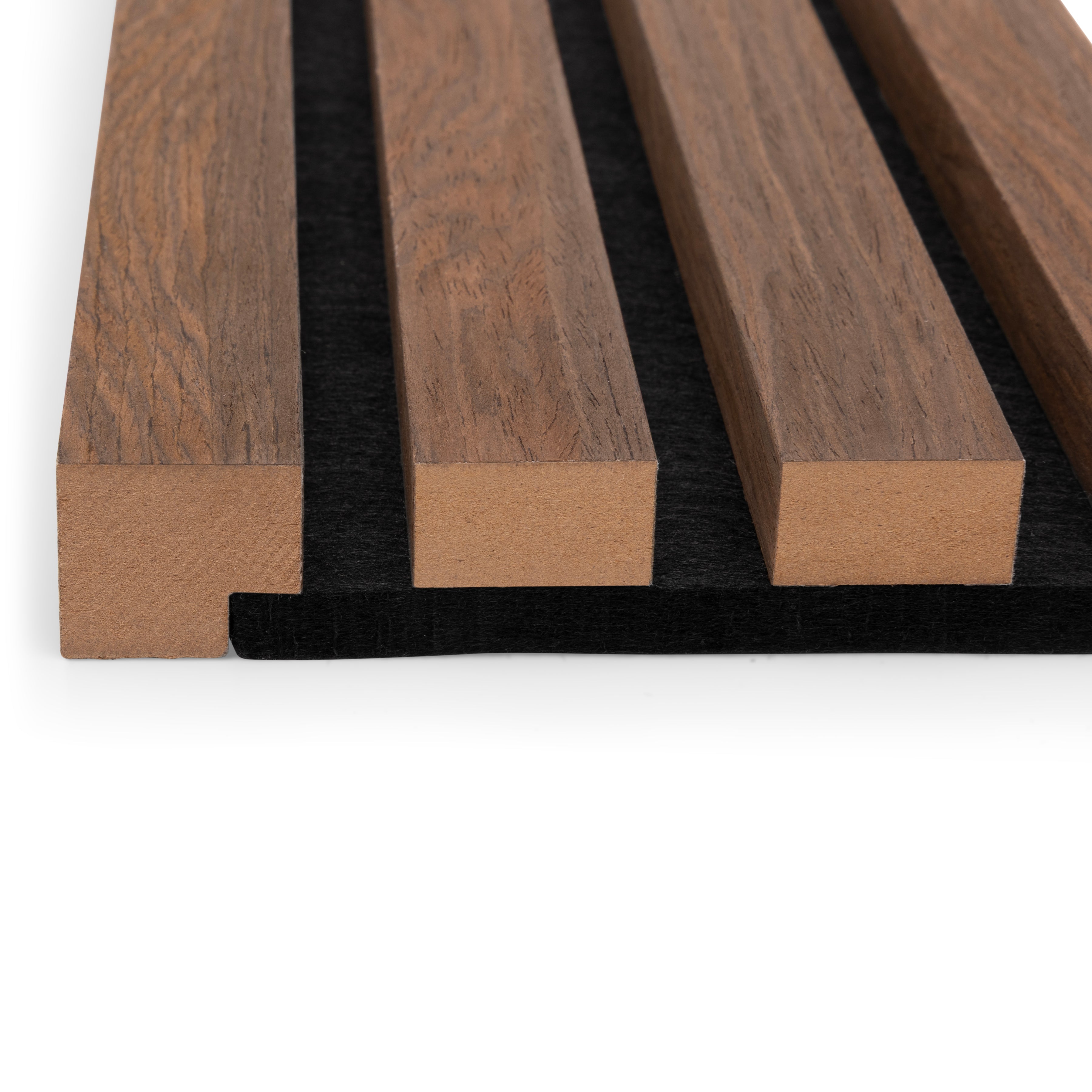 AkuPanel End Strip Smoked Oak Wood 300cm