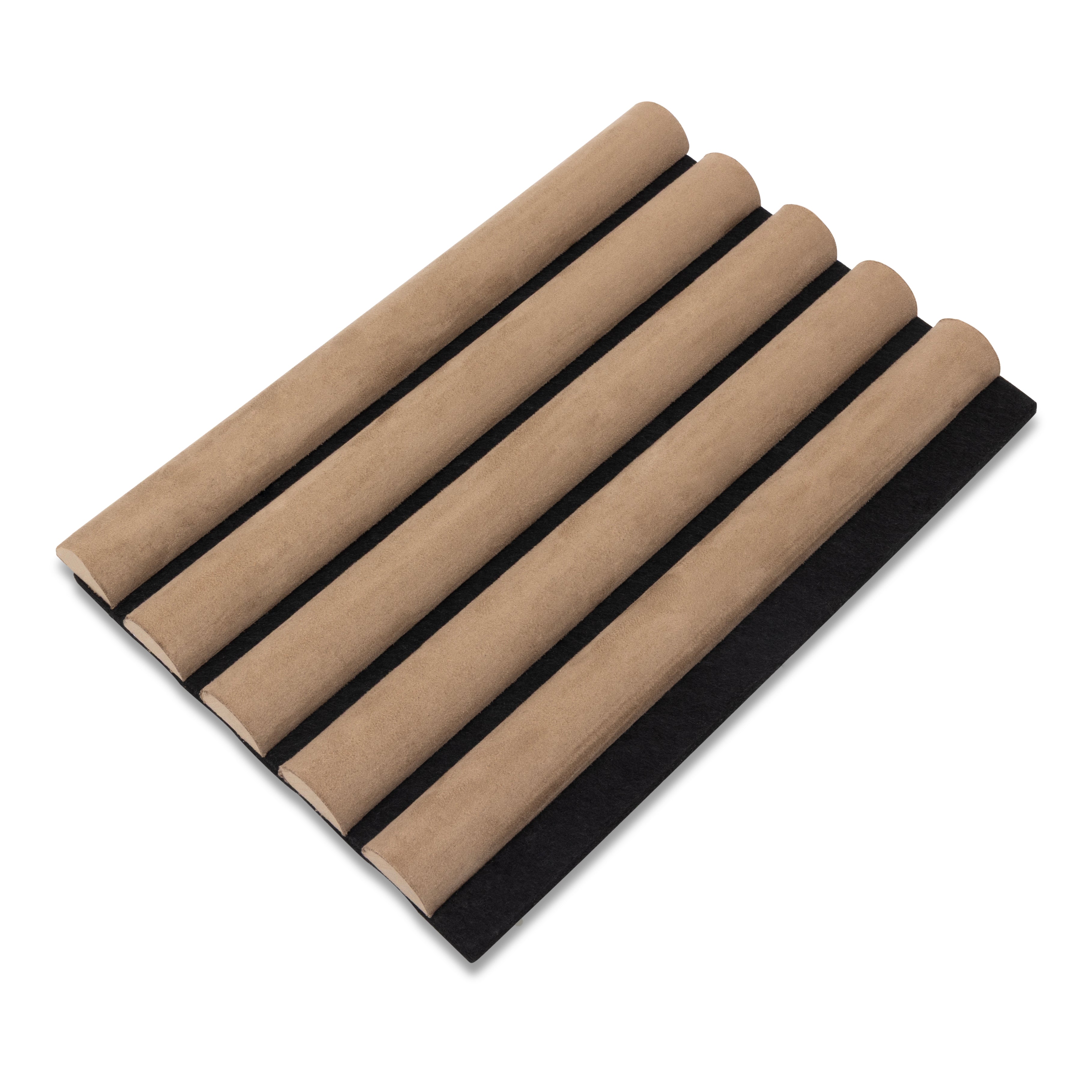 Taupe Wildleder 260x60cm