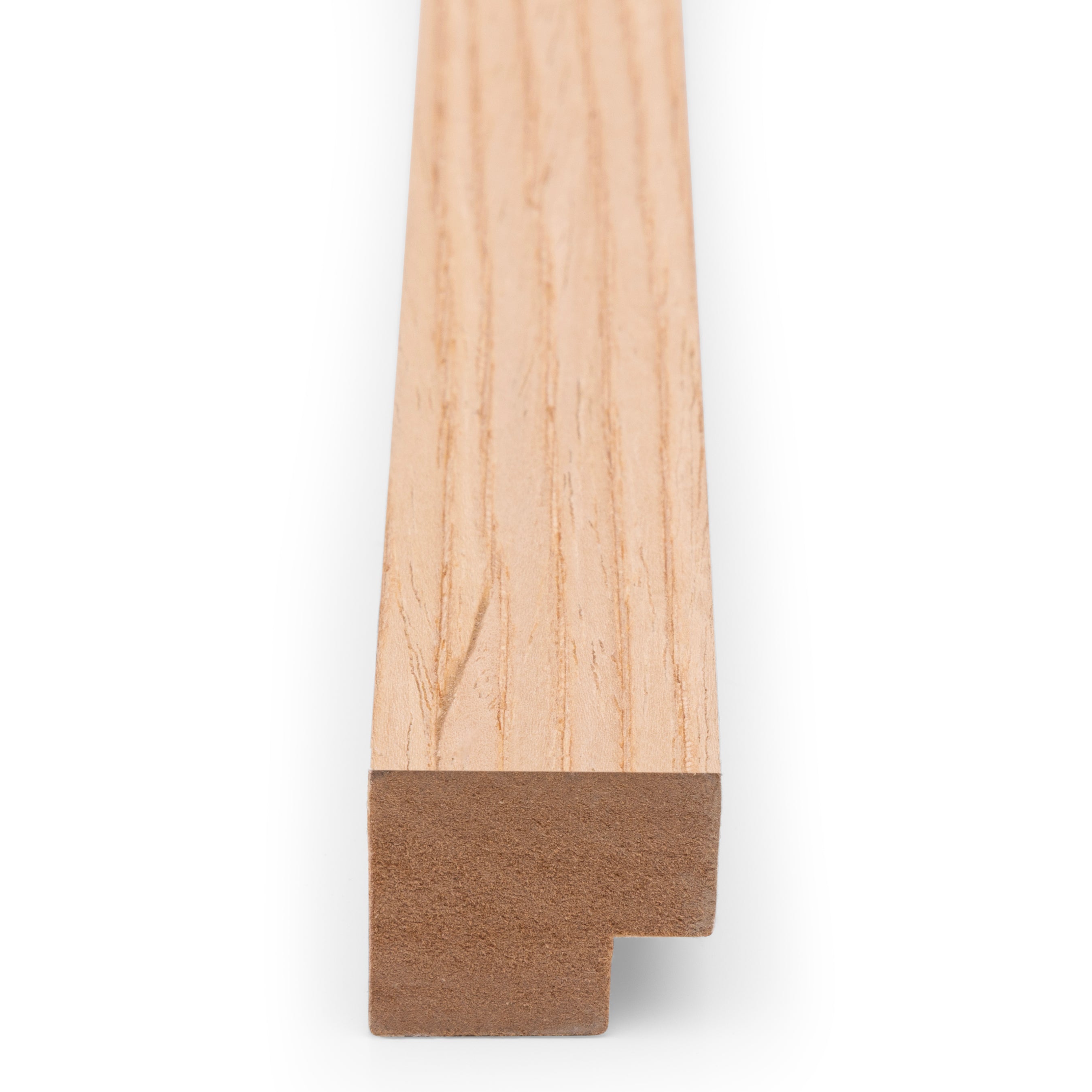 AkuPanel End Lath Natural Oak Wood 300cm