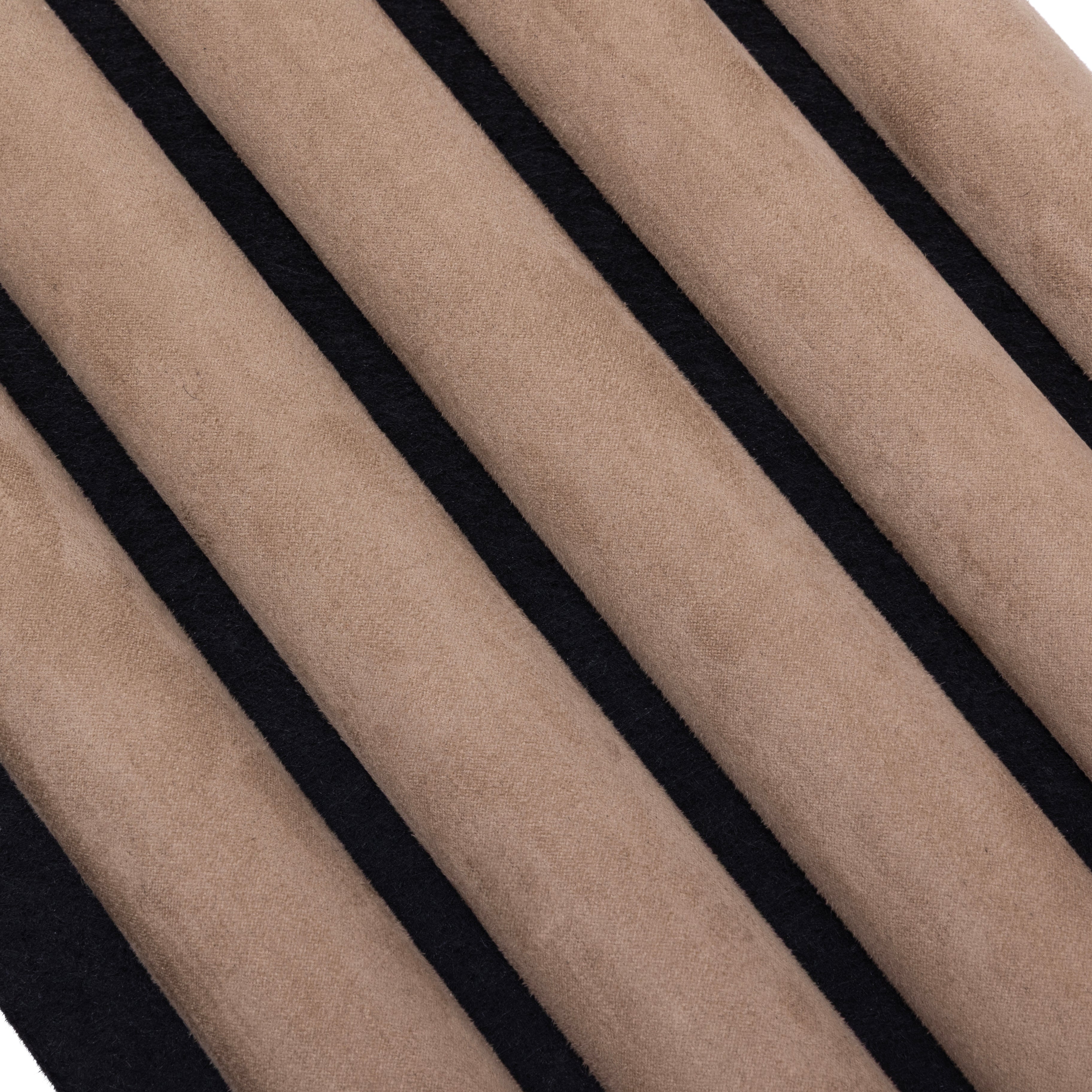 Taupe Wildleder 260x60cm