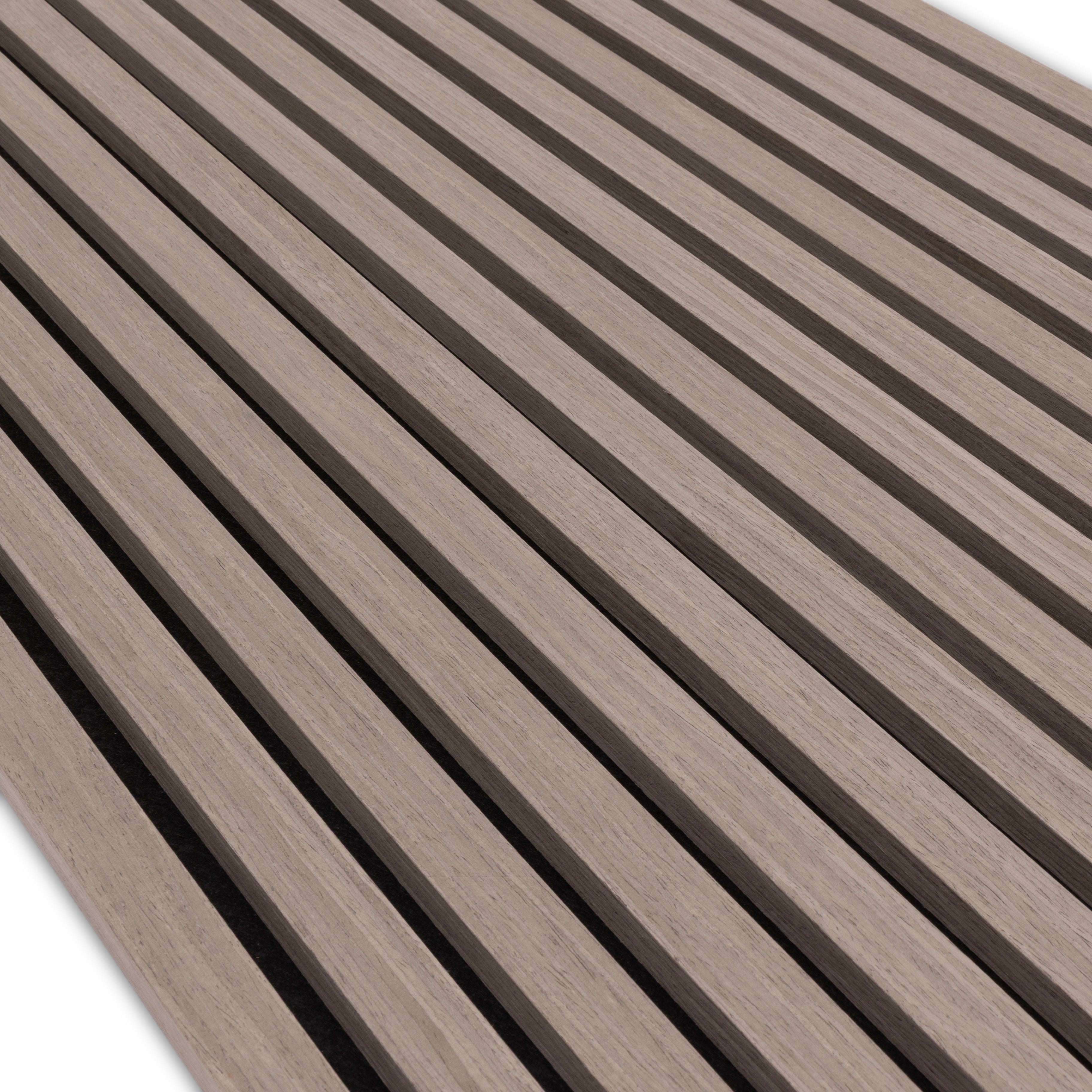 Akupanel Grau Walnussholz 300x60 cm